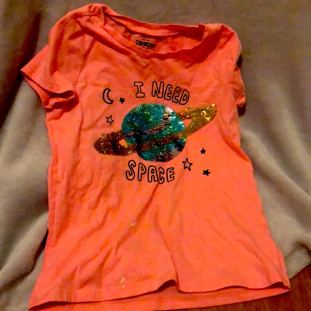 I need space flippy sequin shirt